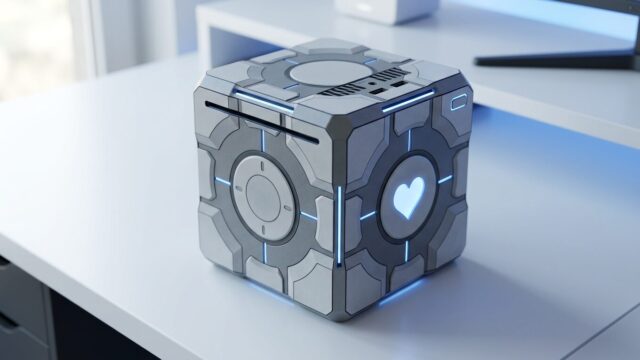 Skin Steam Machine Companion Cube Dibuka Pre-order