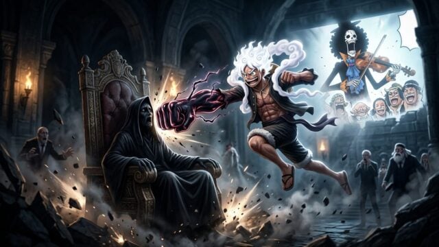Spoiler One Piece 1186: Luffy Pukul Imu, Flashback Brook Berakhir