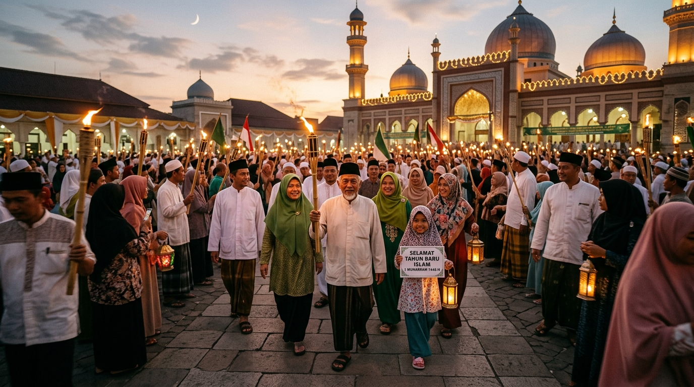 Tahun Baru Islam 1 Muharam 1448 H Jatuh Selasa, 16 Juni 2026
