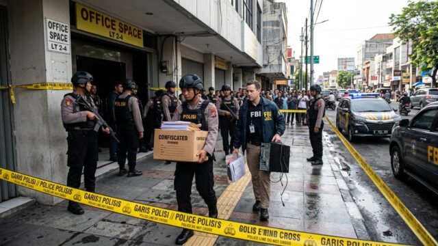 Polda Jateng-FBI Bongkar Markas Scammer Internasional Solo