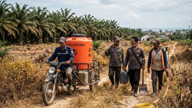 Polda Babel Gagas Kampung Bebas Asap Cegah Karhutla El Nino