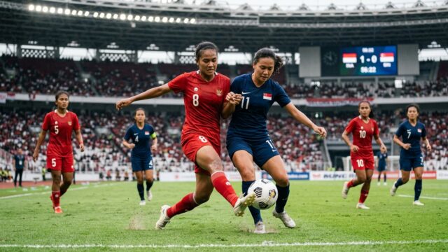 Timnas Putri Indonesia Vs Singapura Hari Ini di FIFA Matchday