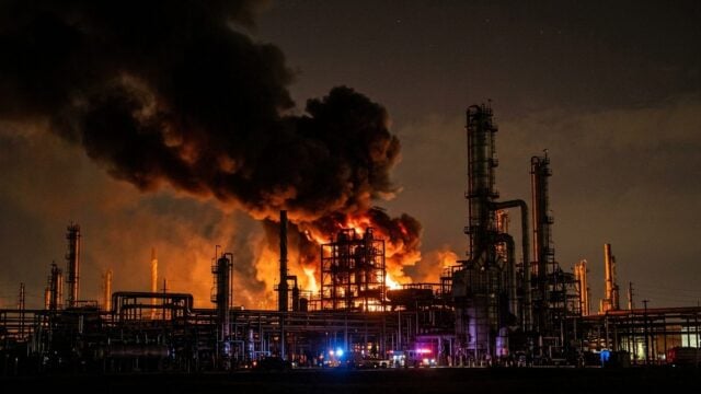 Ukraine hits two Russian oil refineries overnight