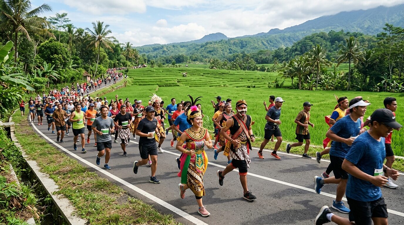 Peserta UMY gelar JalaRun Fest 2026 untuk dorong gaya hidup sehat melintasi rute pedesaan