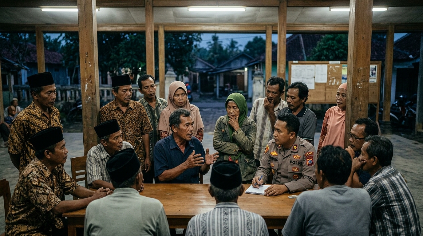 Viral Teror Pocong Gegerkan Desa Macanan Karanganyar