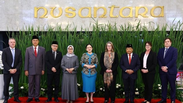 Ketua DPR RI Puan Maharani menerima kunjungan delegasi ANAO