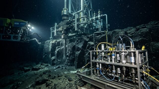 Air bawah Atlantik di kedalaman 1,3 km yang diteliti ilmuwan
