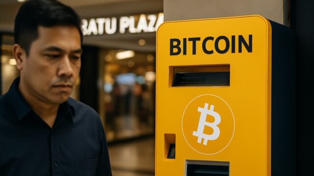 Alasan ATM Bitcoin Indonesia Cuma Ada 1 Unit di Jakarta