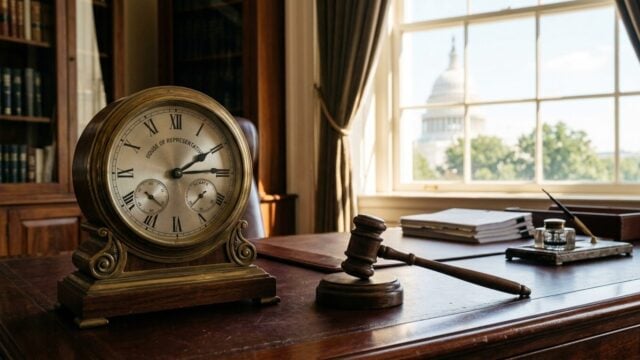daylight saving time permanen di ruang sidang Kongres