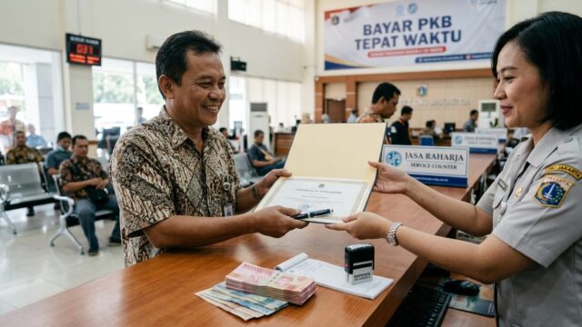 Bayar PKB Tepat Waktu, Wajib Pajak Dapat Apresiasi dari Bapenda DKI Jakarta dan Jasa Raharja