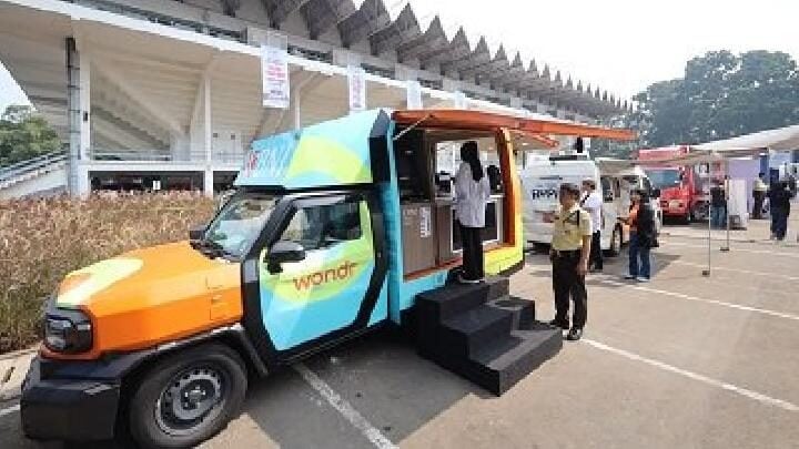 Unit layanan gerak O-Branch BNI di Jakarta Kreatif Festival 2026