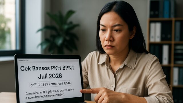 Cek Bansos PKH BPNT Juli 2026