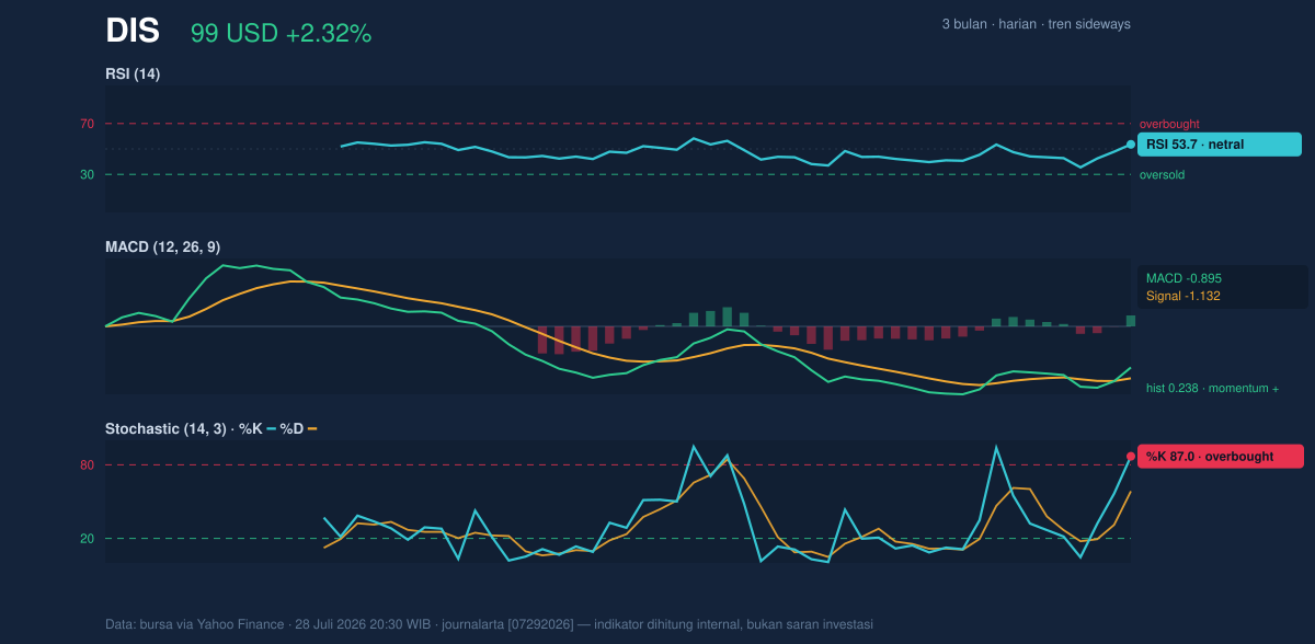 Momentum chart of DIS