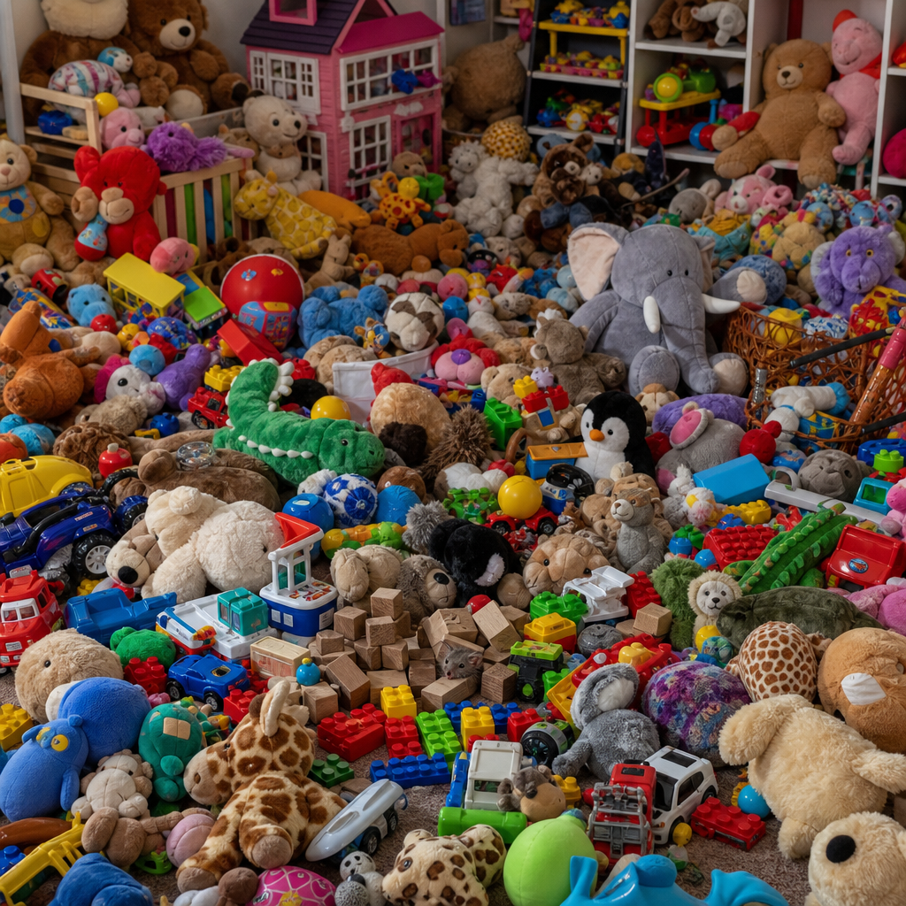 Challenge 5: find the grey mouse in a messy toy room