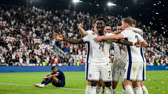 Prancis 4-6 Inggris: Hat-trick Saka & Malam 10 Gol Gila di Miami