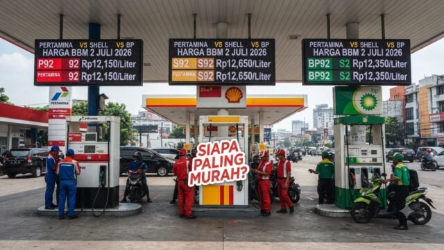 Perbandingan Harga BBM Pertamina vs Shell vs BP 2 Juli 2026