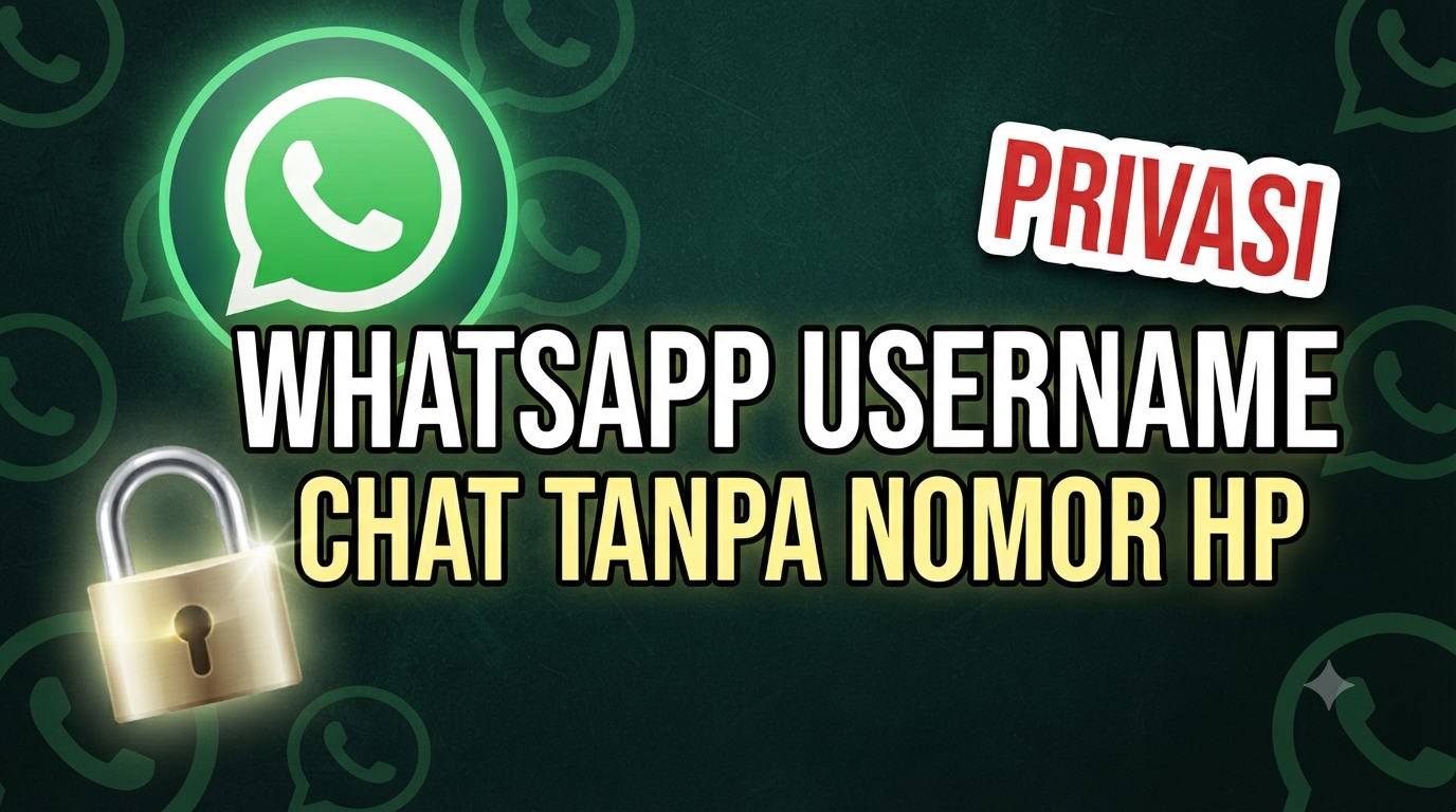 Fitur Username WhatsApp 2026 Chat Tanpa Nomor HP Cara Aktifkan