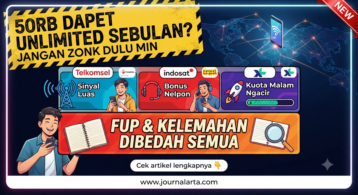 Paket Internet Unlimited 2026 50rb/Bulan