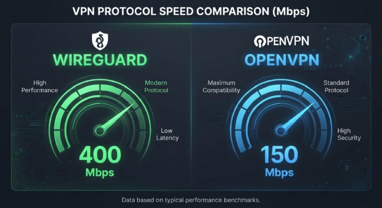WireGuard vs OpenVPN 2026