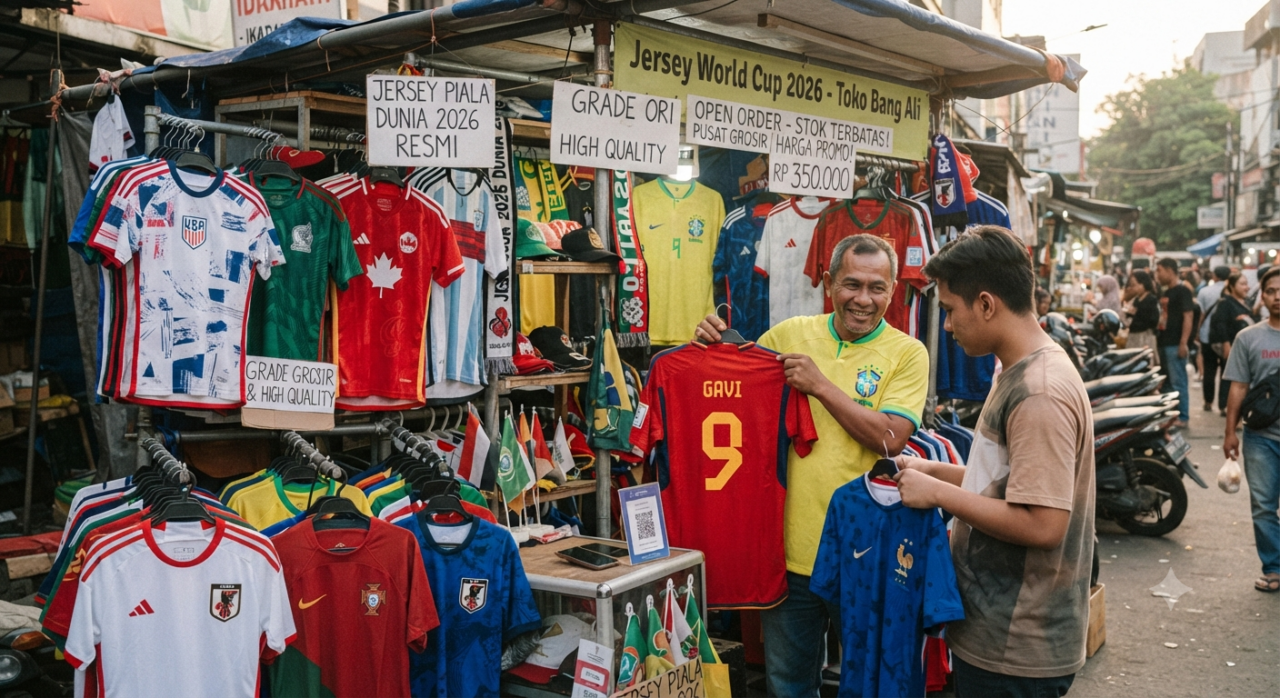 Bisnis Jualan Jersey Portugal vs Spanyol Piala Dunia 2026