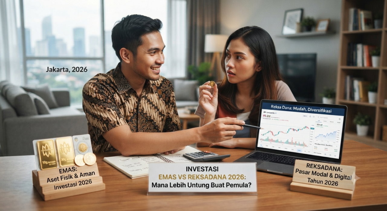 Investasi Emas vs Reksadana 2026