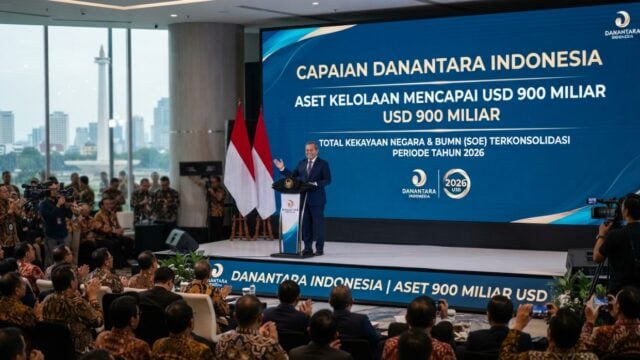 Ilustrasi capaian danantara indonesia 2026 aset usd 900 miliar