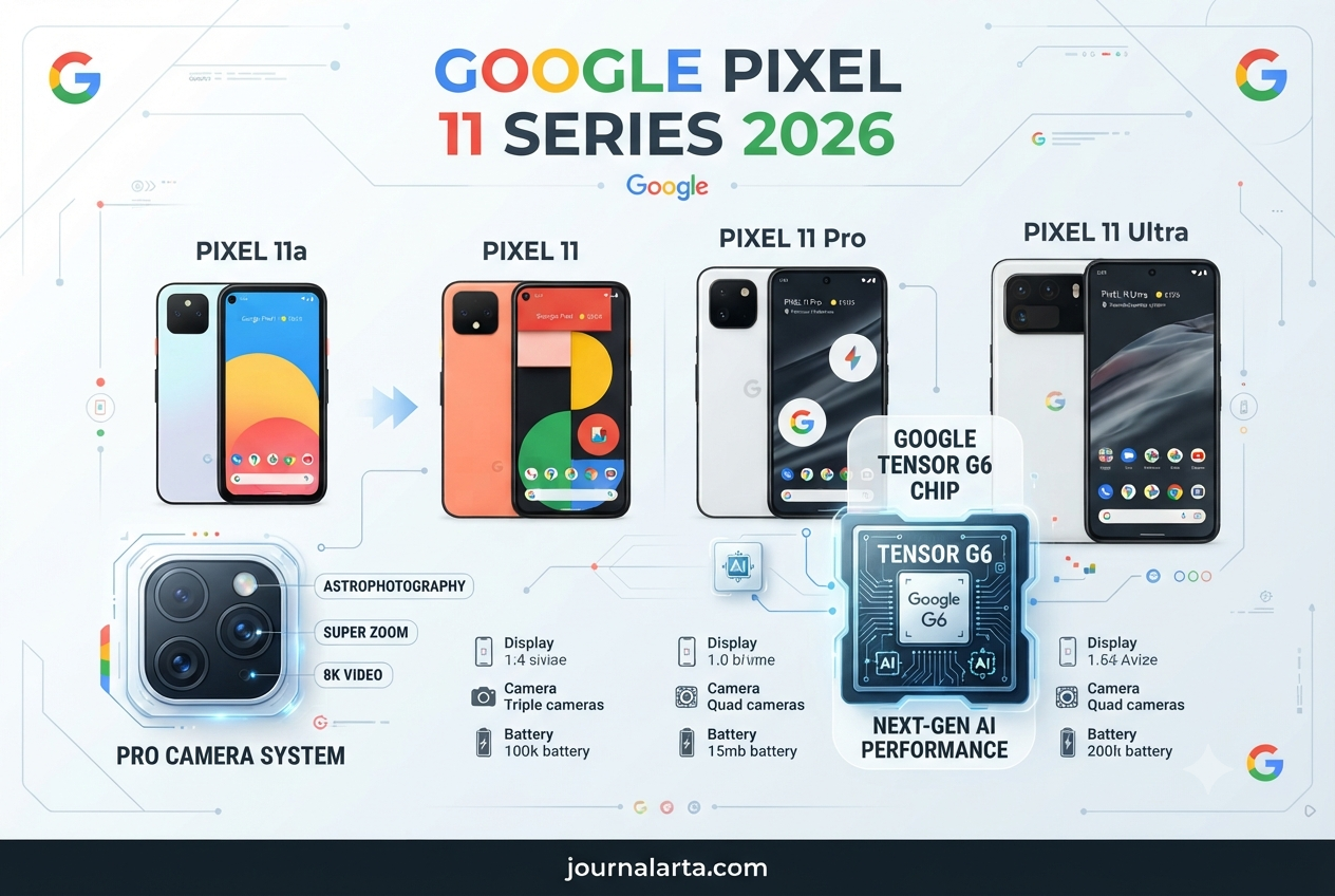 google pixel 11 spesifikasi harga rilis 2026