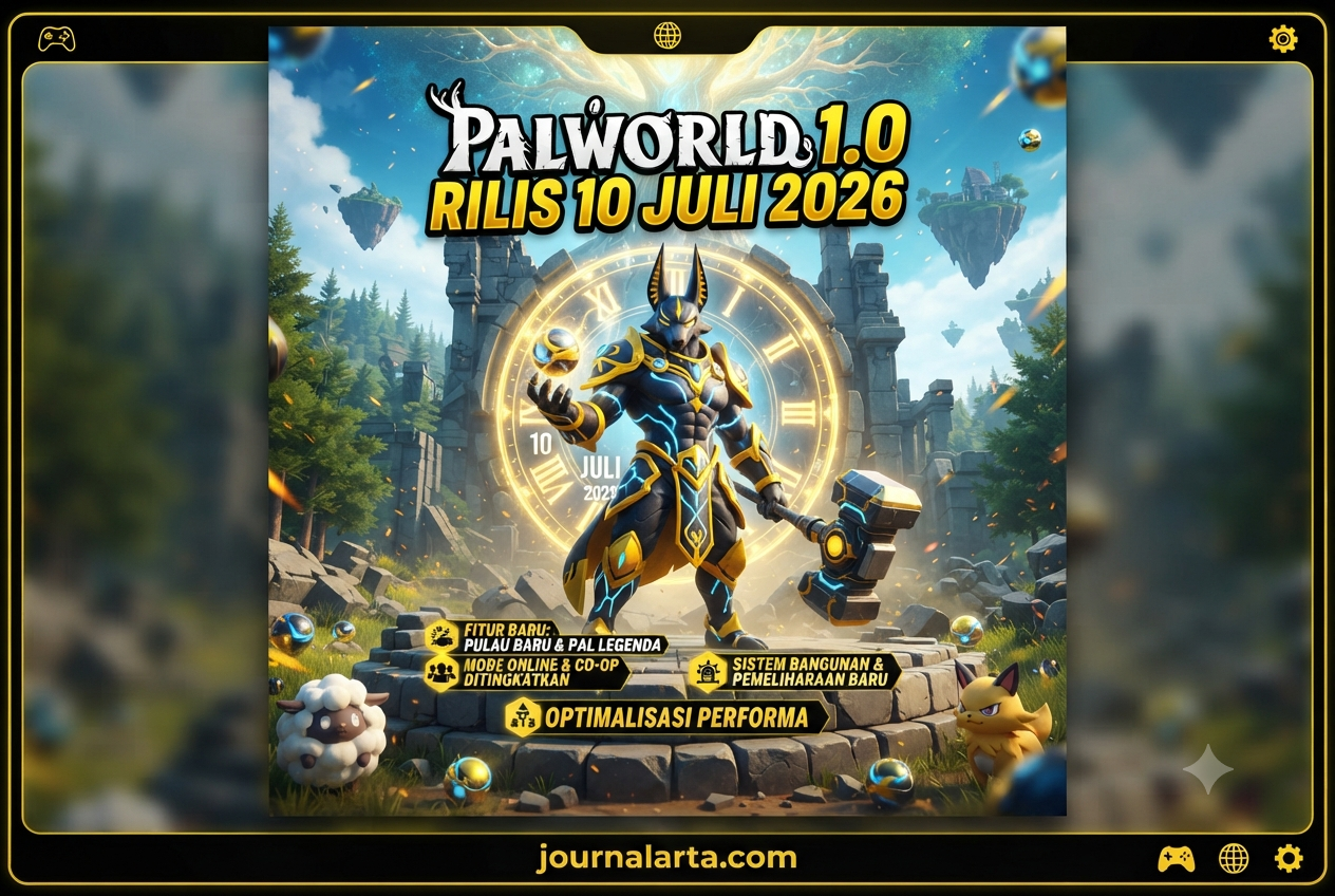 palworld 1.0 release date jam rilis 10 juli 2026