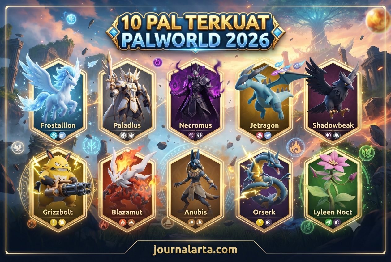 10 pal terkuat palworld 2026 tier list