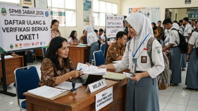 cara daftar ulang spmb jabar 2026 syarat berkas