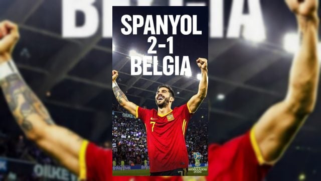 hasil spanyol vs belgia