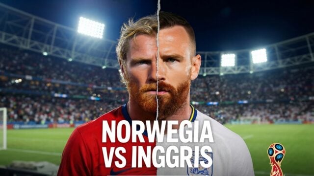 prediksi Norwegia vs Inggris