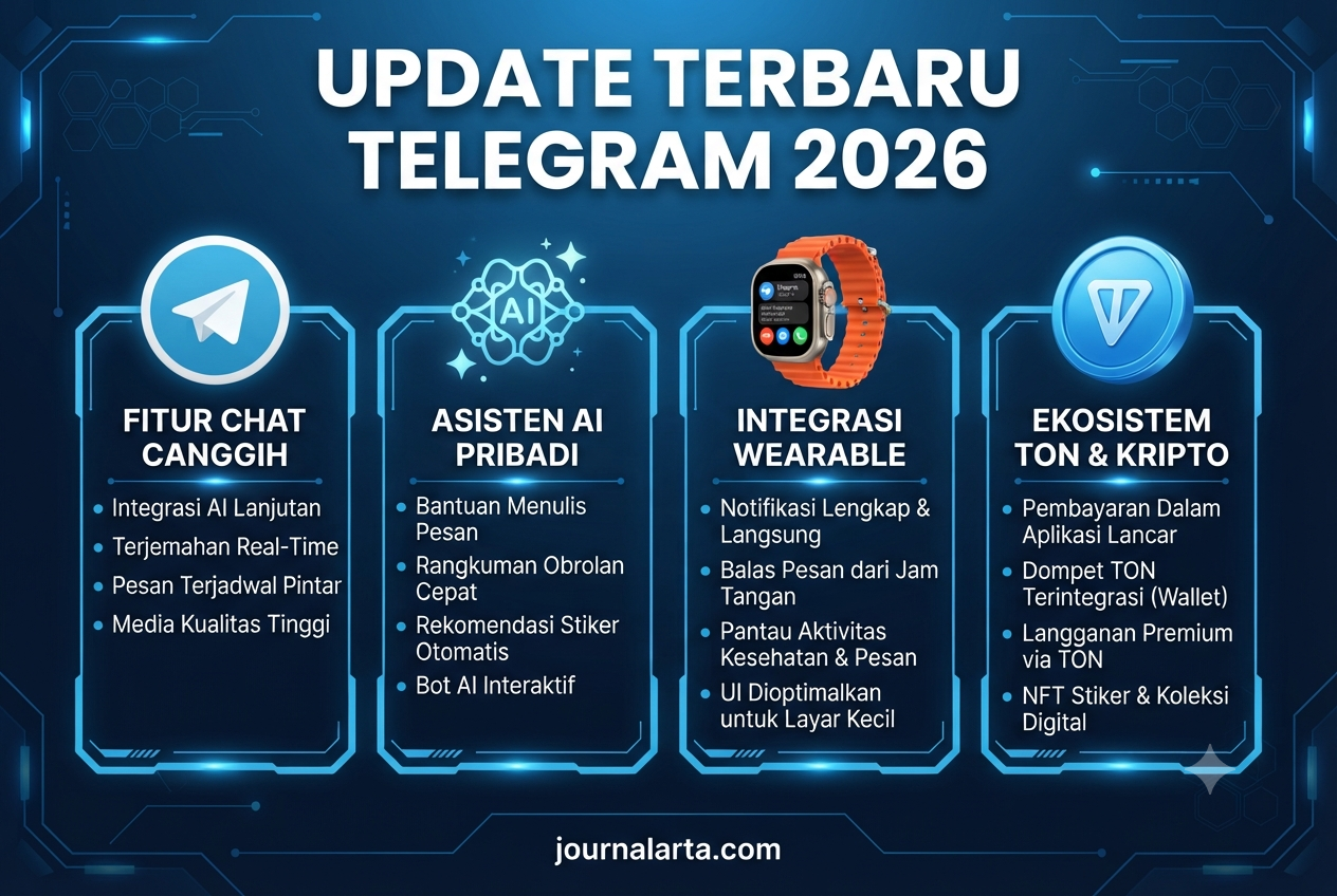 update fitur terbaru telegram 2026