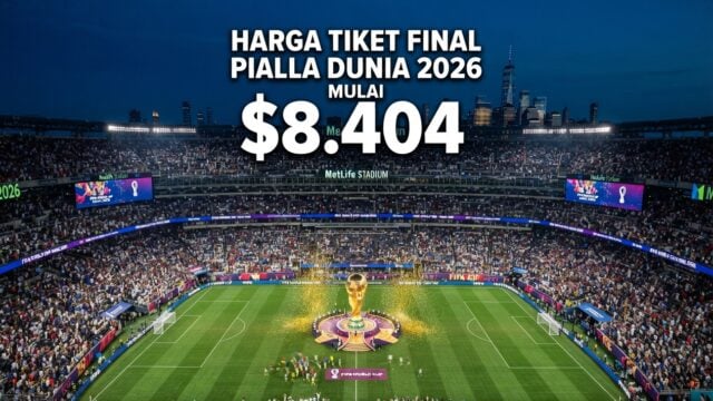 Harga tiket Final Piala Dunia 2026