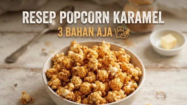 Resep Popcorn Karamel