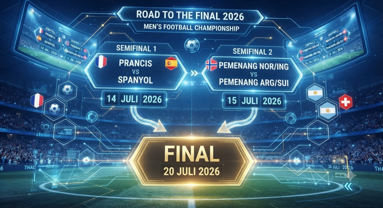 Bagan semifinal piala dunia 2026.