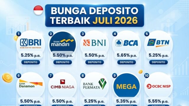 Bunga Deposito Bank Terbaik 2026