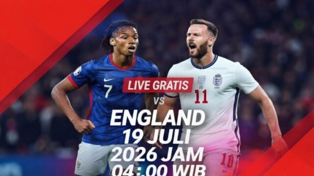 Link Live Streaming Prancis vs Inggris 19 Juli 2026: TVRI, Vidio, MAXStream