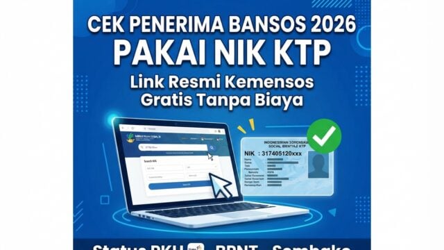 Cek Penerima Bansos 2026