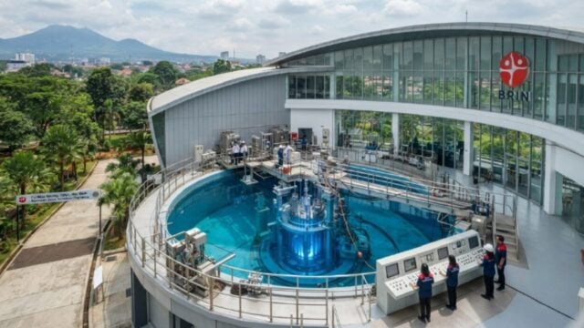 Fasilitas Reaktor TRIGA 2000 BRIN di Kawasan Sains Tamansari Bandung yang telah dimodernisasi dan kembali beroperasi