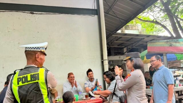 Kapolres Bangka Barat Turun ke Pasar Mentok, Bangun Kedekatan Tanpa Sekat