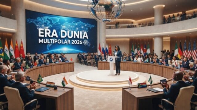 Dunia Multipolar 2026: Berakhirnya Era 1 Negara Adidaya, Awal 5 Kutub Kekuatan