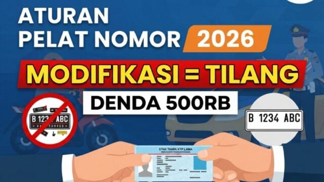 Aturan Pelat Nomor 2026 Terbaru
