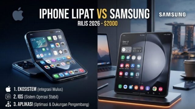 5 Alasan Kenapa iPhone Lipat Apple Bisa Kalahkan Samsung Galaxy Z Fold