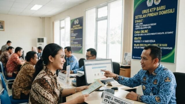 Cara Urus KTP Baru Setelah Pindah Domisili 2026: Syarat, Biaya & Bisa Online