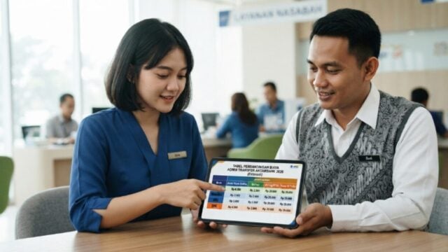 Biaya Admin Transfer Bank 2026 Lengkap: BCA, Mandiri, BRI, BNI