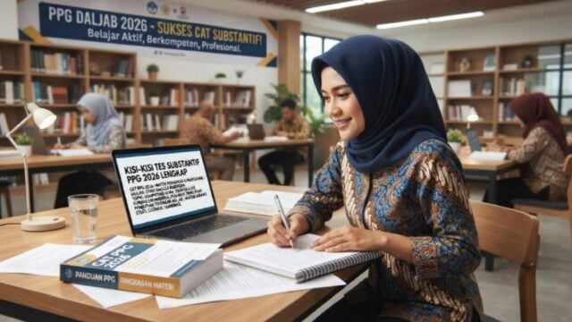 Kisi kisi tes substantif PPG 2026 lengkap materi CAT