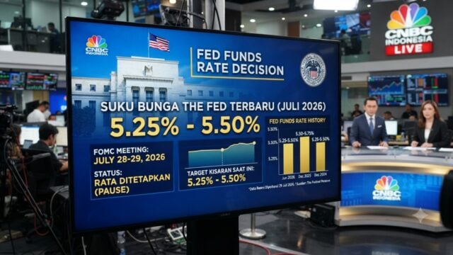 suku bunga the fed terbaru juli 2026