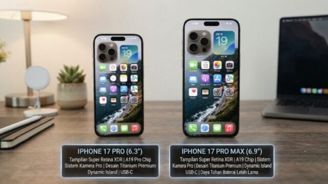Perbandingan iPhone 17 Pro vs iPhone 17 Pro Max 2026