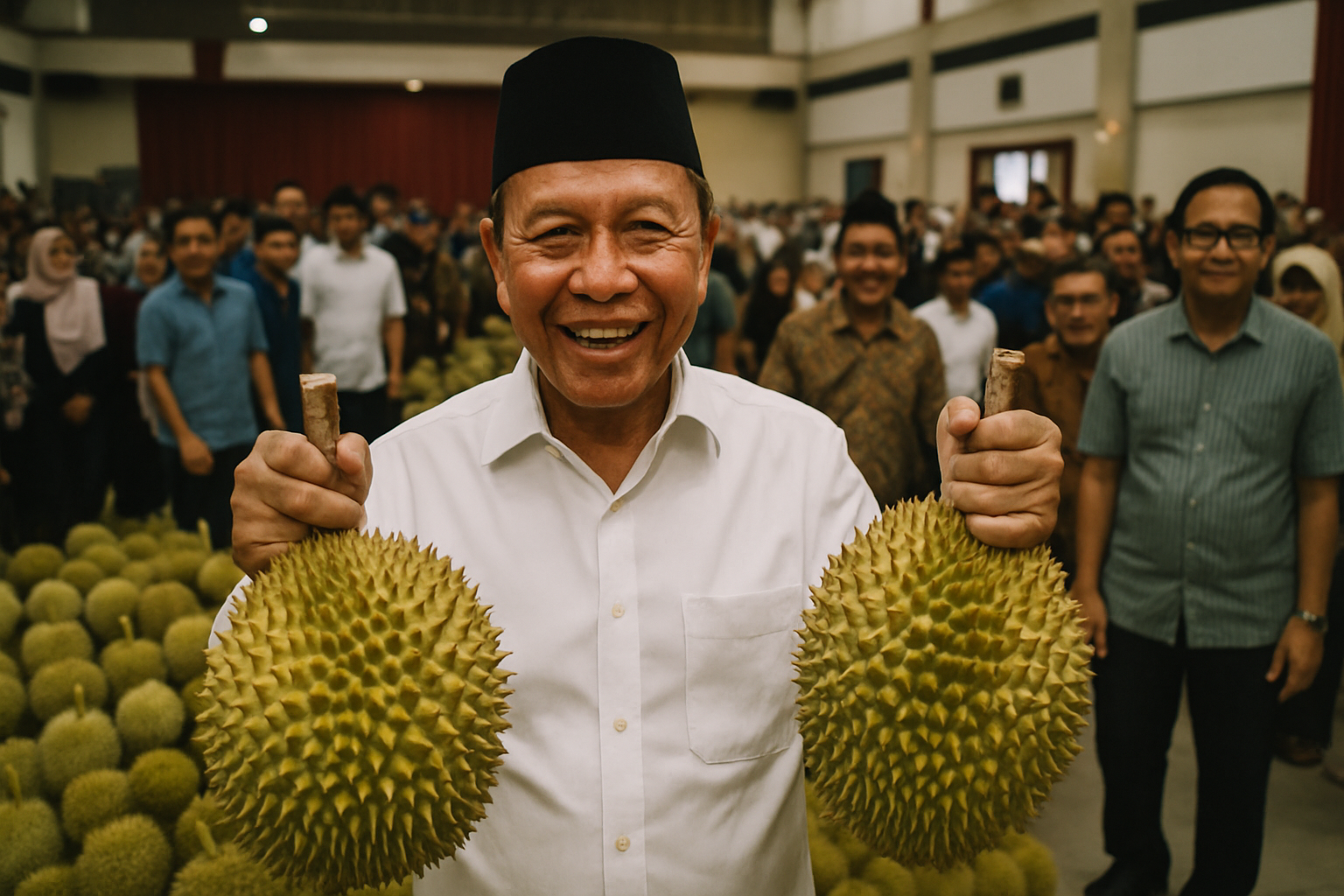 Gubernur Bawa 15 Ribu Durian Kelekak untuk Warga Babel di Yogyakarta